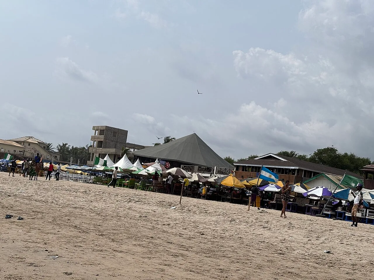 Labadi beach in Accra