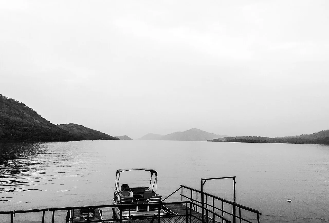 This is the boat dork where tourist get on boats and the famous Dodi Princess boat which ferries them to the Dodi Islands on the Volta lake.