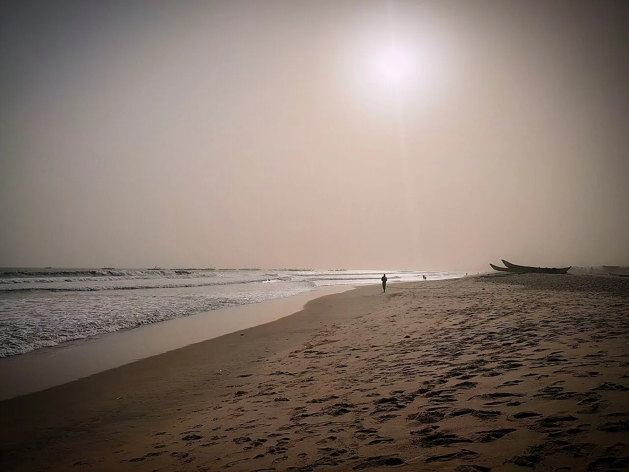 The seashore of Bojo beach
