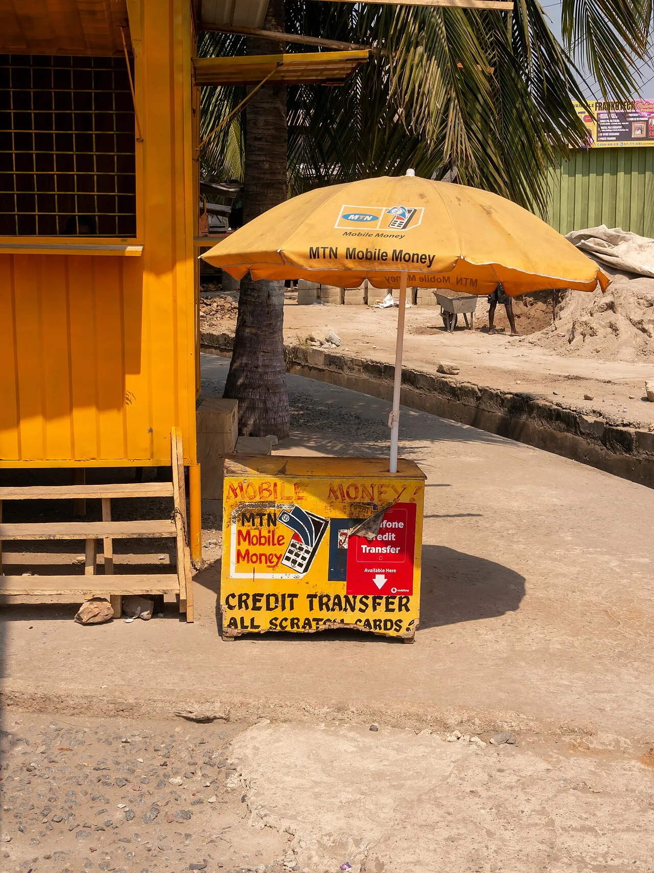 A mobile money vendor